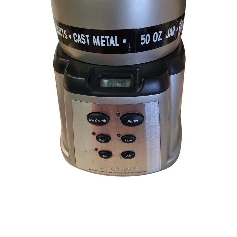 CUISINART SmartPower Premier 600W Blender 50 Oz CBT-500 Stainless Tested (Vid)